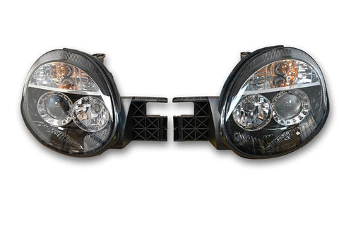 Eagle Eyes Black Headlights For 2003-2005 Dodge Neon SRT-4 & SXT - DOT/SAE Certified