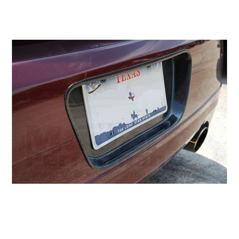 Carbon Fiber License Plate Trim, 03-05 Neon SRT-4