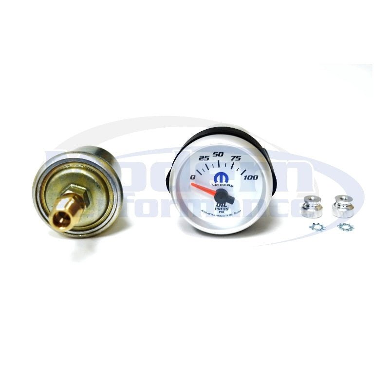 Mopar Electric Oil Pressure Gauge (0-100 PSI)