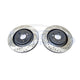 StopTech Drilled & Slotted Rotors (Front Pair), 08-09 Caliber SRT-4