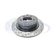 StopTech Drilled & Slotted Rotors (Rear Pair), 08-09 Caliber SRT-4