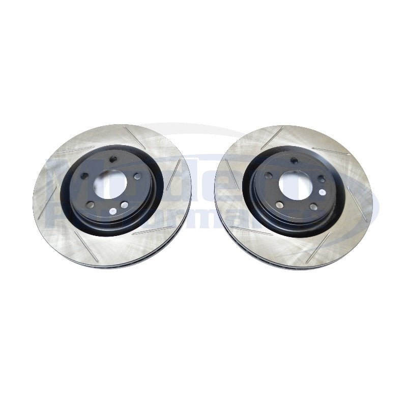 StopTech Slotted Rotors (Front Pair), 08-10 Cobalt SS / HHR SS