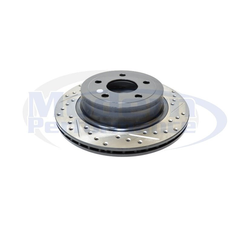 StopTech Drilled & Slotted Rotors (Rear Pair), 08-10 Cobalt SS