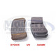 Hawk HPS Rear Brake Pads, 08-09 Caliber SRT-4