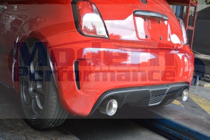 MPx Rear Section Exhaust, 12-19 Fiat 500 Abarth
