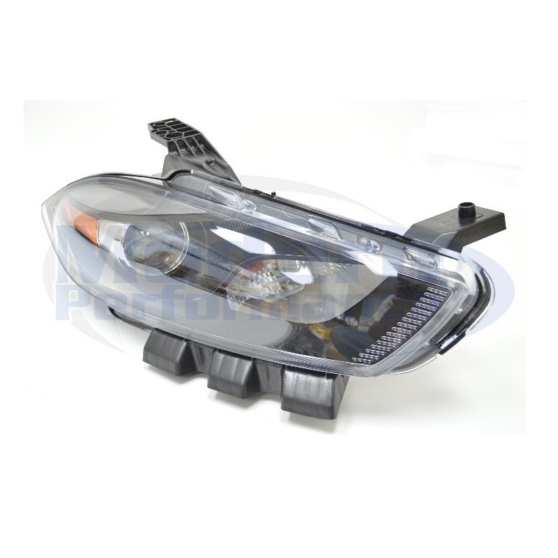 DEPO Black Housing Headlights, 2013-16 Dart