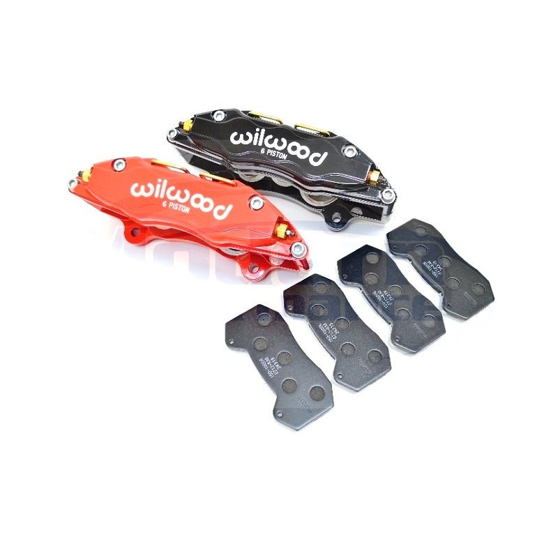 Wilwood 6-Piston Caliper Set w/ Brake Pads, 03-05 Neon SRT-4 / 01-10 PT Cruiser