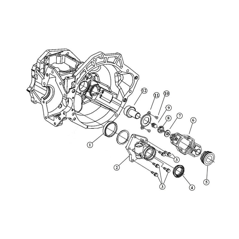 T-850 Case Components (1 of 3), 04-05 Neon SRT-4 · Modern Performance