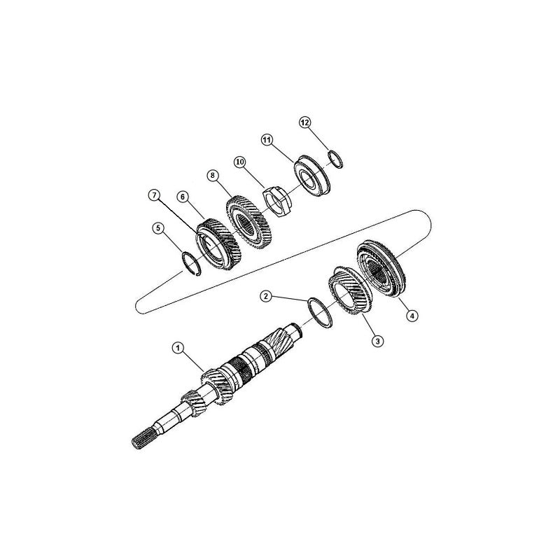 T-850 Input Shaft Components, 04-05 Neon SRT-4 · Modern Performance