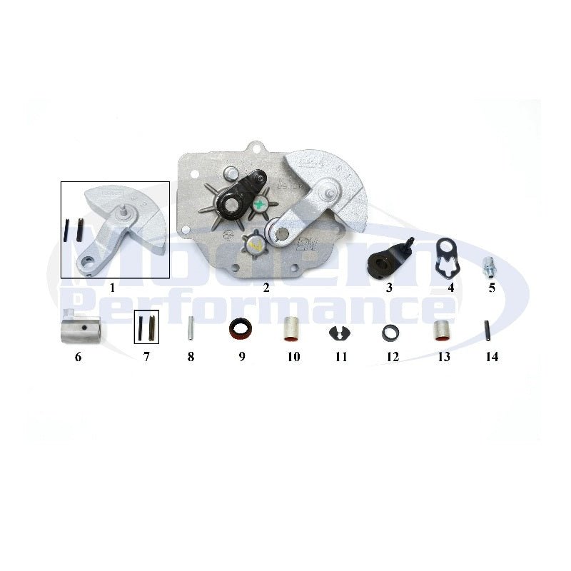T-850 Shift Mechanism Components, 04-05 Neon SRT-4