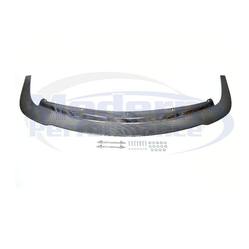 Carbon Fiber Front Splitter w/ Adjustable Struts, 03-05 Neon SRT-4