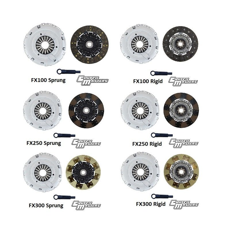 Clutch Masters FX Series Clutch, 2016-18 Ford Focus RS
