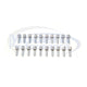 20 Piece Hex Drive Lug Bolt Set (Silver or Black), Dart/Renegade/Cherokee/500L/200