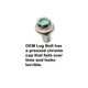 20 Piece Hex Drive Lug Bolt Set (Silver or Black), Dart/Renegade/Cherokee/500L/200