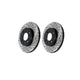 StopTech Drilled & Slotted Rotors (Front Pair), 12-17 Fiat 500
