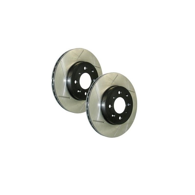 StopTech Slotted Rotors (Front Pair), 2013-18 Focus ST