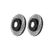 StopTech Drilled/Slotted Rotors (Front Pair), 2013-18 Focus ST