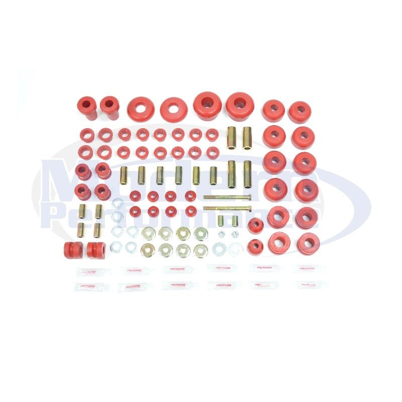 Prothane Total Kit Suspension Bushings, 95-99 Neon