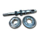 MPx Billet Input Shaft (23 spline!) w/ Straight Cut 1st & 2nd Gears, 03-05 Neon SRT-4