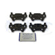 Pastillas de freno traseras EBC Yellowstuff para Dodge Hornet GT 23-24