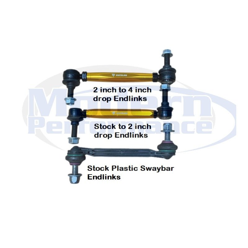 Whiteline Adjustable Rear Swaybar Endlinks 23-24 Dodge Hornet