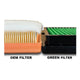Filtro de aire Green High Flow Drop In para Hornet/Compass 2.0 litros 23-24