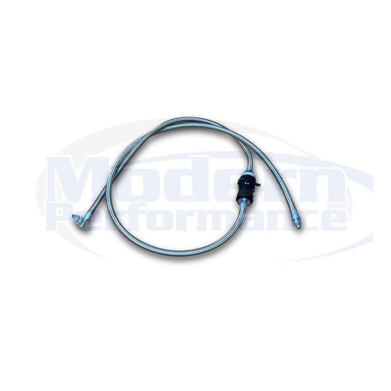 Stainless Steel Braided Clutch master/slave hydraulic line 03-07 Pt Turbo Manual