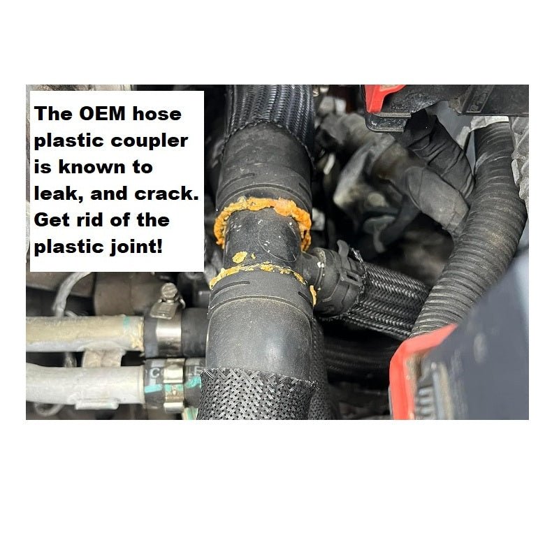 MPx Silicone 4 Ply Upper Radiator Inlet Hose 2013-2016 Dart 2.0L