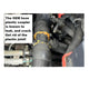 MPx Silicone 4 Ply Upper Radiator Inlet Hose 2013-2016 Dart 2.0L/2.4L