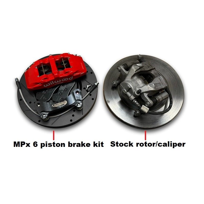 MPx 6 Piston Brake Upgrade Kit 23-24 Hornet GT