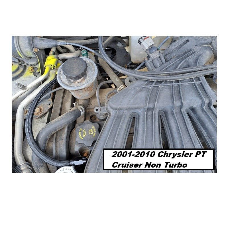 Braided Replacement Firewall to Fuel Rail 00-05 Neon/01-10 PT Cruiser Non Turbo