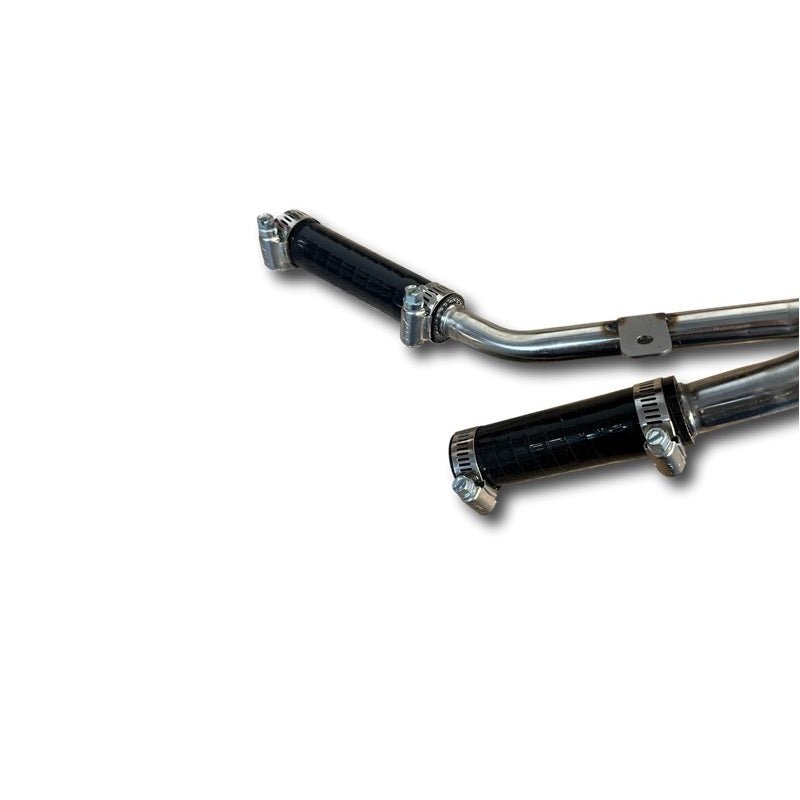 Supply Side Turbo/Heater Core Coolant Tubes Silicone Hoses with Clamps