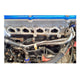 Supply Side Turbo/Heater Core Coolant Tubes Silicone Hoses with Clamps