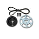 MPx Lightweight Underdrive Pulley Kit, 2012+ Fiat 500 1.4L NON-Turbo