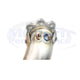 MPx 3.5" O2 Housing / Downpipe w/ Cat, 08-09 Caliber SRT-4