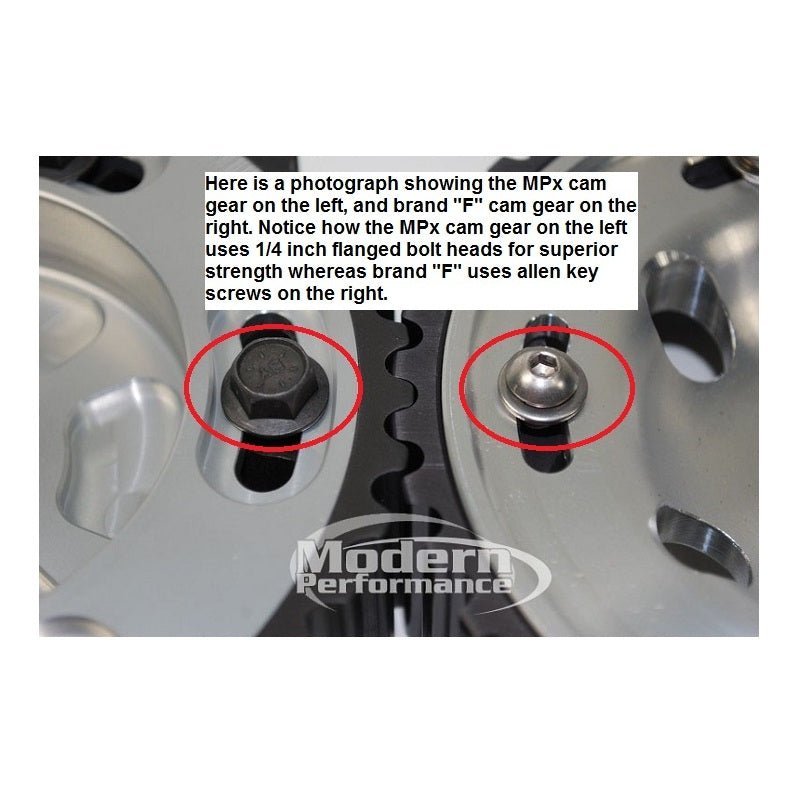 MPx Adjustable Cam Gears, 03-05 Neon SRT-4 / 95-99 Neon 2.4L