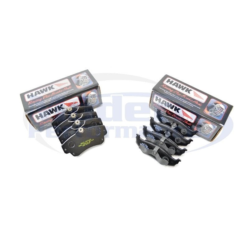 Hawk HP+ Front & Rear Brake Pad Package, 03-05 Neon SRT-4 / 01-10 PT Cruiser