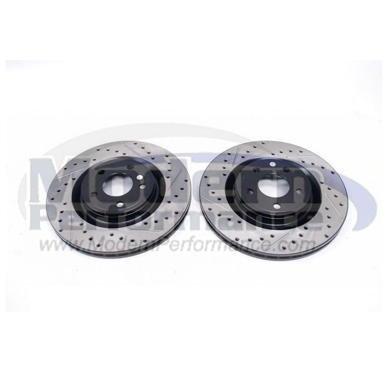 StopTech Drilled & Slotted Rotors (Front Pair), 08-10 Cobalt SS / HHR SS