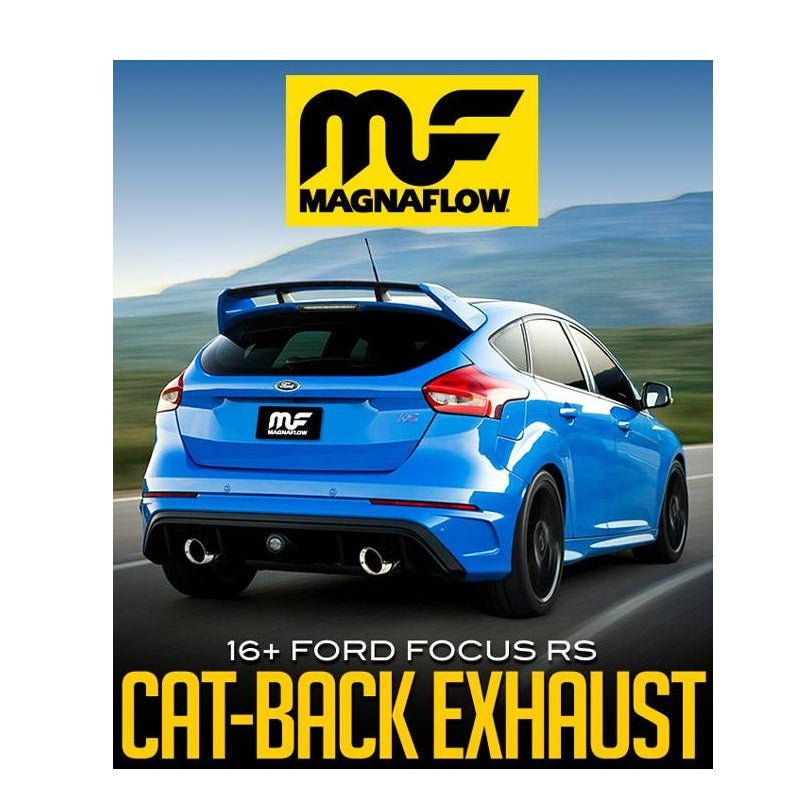 MagnaFlow Cat-Back Exhaust System, 2016-18 Focus RS