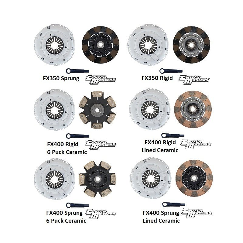 Clutch Masters FX Series Clutch, 2016-18 Ford Focus RS