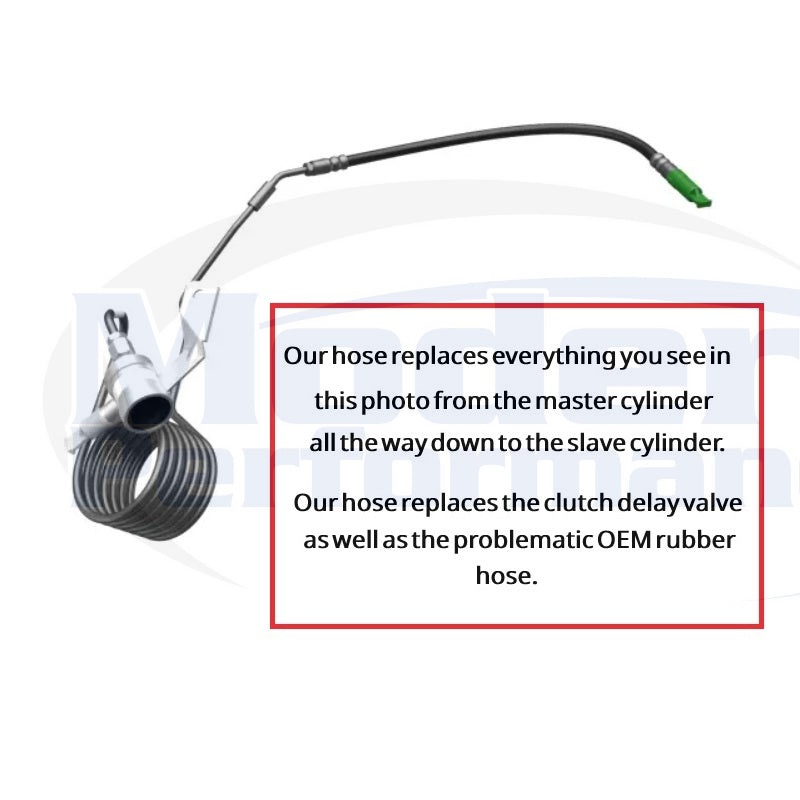 Hydraulic clutch line from master to slave cylinder 2013-2016 Dart Manual Transmission